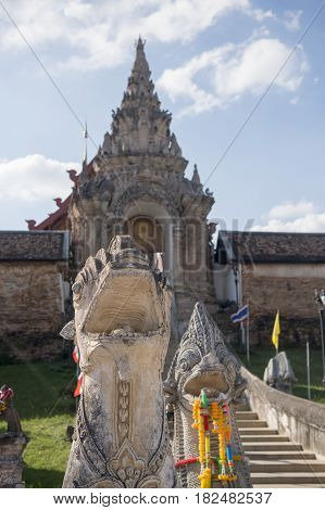 Thailand Lampang Wat Prathat Lampang Luang