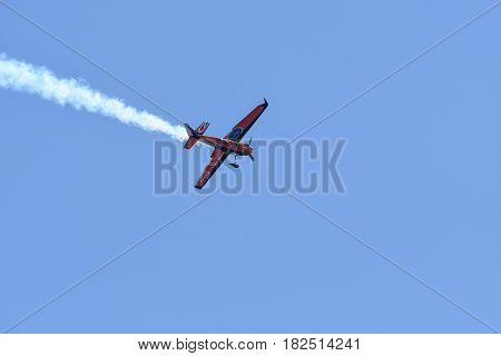 Nicolas Ivanoff Of France Performs During Red Bull Air Race