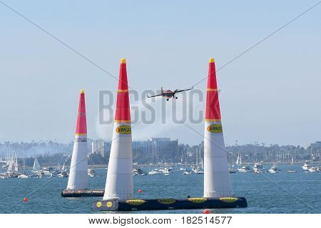 Nicolas Ivanoff Of France Performs During Red Bull Air Race