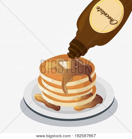 dessert muffin sweet icon vector illustration design