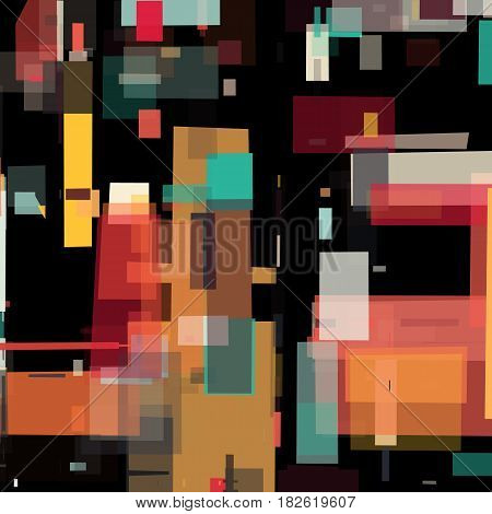 Abstract Geometric Background
