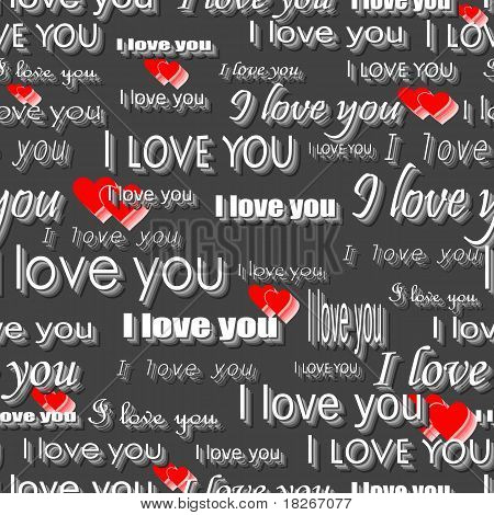 Naadloze Valentine patroon