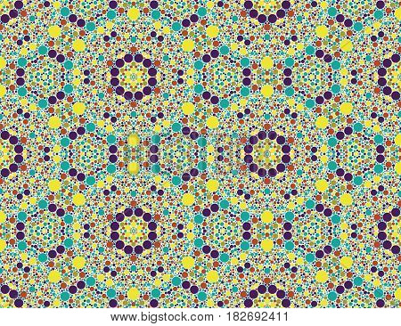 Vector Seamless geometry pattern flower, Abstract geometric background for print and fashion designing