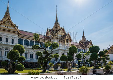 The Great Palace in Bangkok capitol ofThailand
