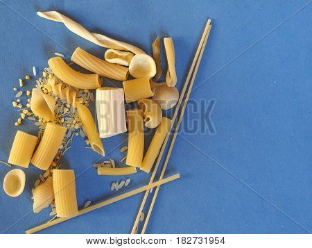 Traditional Italian Pasta With Copy Space