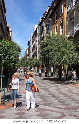 Madrid - Montera Street