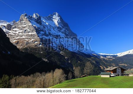 Eiger Peak (3970m), Berner Oberland, Switzerland, Europe