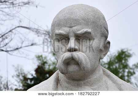 Monument Of Taras Shevchenko, Ukrainian Poet, Writer, Artist In Pavlograd
