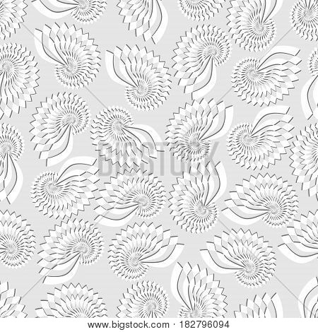 Low contrasting abstract overlay background with squadron motif in gray and white design