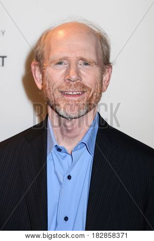 NEW YORK- APRIL 20: Filmmaker Ron Howard  attends the `Genius` Premiere during Tribeca Film Festival 2017 at BMCC Tribeca PAC on April 20, 2017 in New York City