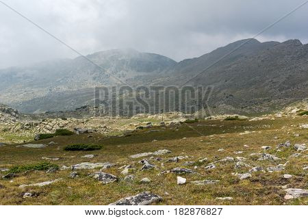 Amazing Landscape from Banderitsa pass, Pirin Mountain, Bulgaria