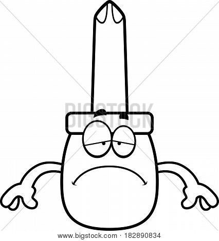 Sad Cartoon Screwdriver