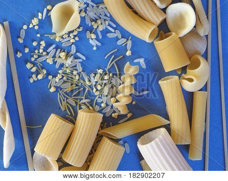 Traditional Italian Pasta With Copy Space