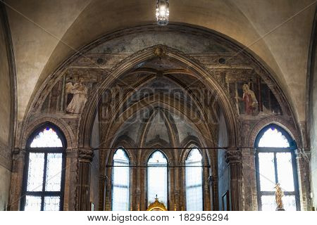 Decoration Church Santa Maria Gloriosa Dei Frari