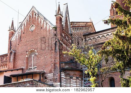 View Of Chiesa Di San Fermo Maggiore In Verona