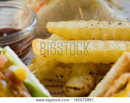 FRENCH FRIES, CHIPS, FRIES, FINGER CHIPS, FRENCH-FRIED POTATOES