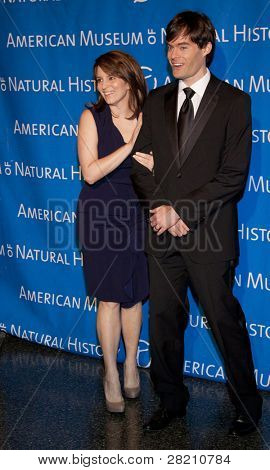 NEW YORK - NOV 10: Tina Fey a Bill Hader zúčastnit americké muzeum přírodní historie si 2011 Gal
