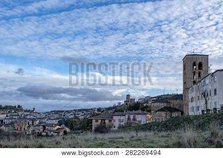 Panoramic Of Sepulveda, Segovia