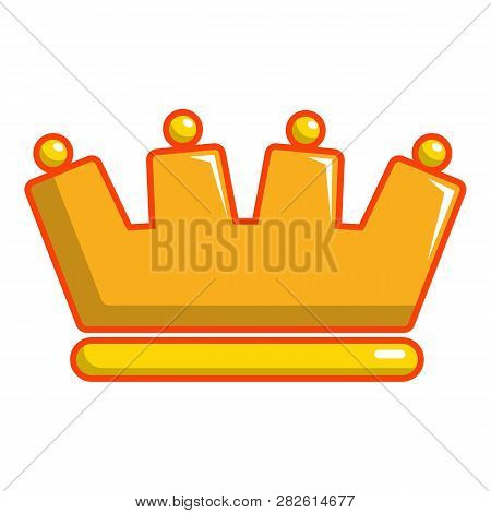 Baron Crown Icon. Cartoon Illustration Of Baron Crown Icon For Web Design