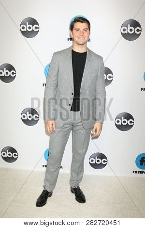 LOS ANGELES - FEB 5:  JT Neal at the Disney ABC Television Winter Press Tour Photo Call at the Langham Huntington Hotel on February 5, 2019 in Pasadena, CA