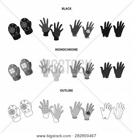 Vector Design Of Silhouette And Safety Symbol. Collection Of Silhouette And Comfort Stock Vector Ill