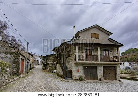 Rio De Onor, Portugal; January 2017 :  Rio De Onor Is A Village In Northern Portugal With Traditiona