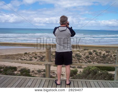Orta yaşlı erkek Turizm