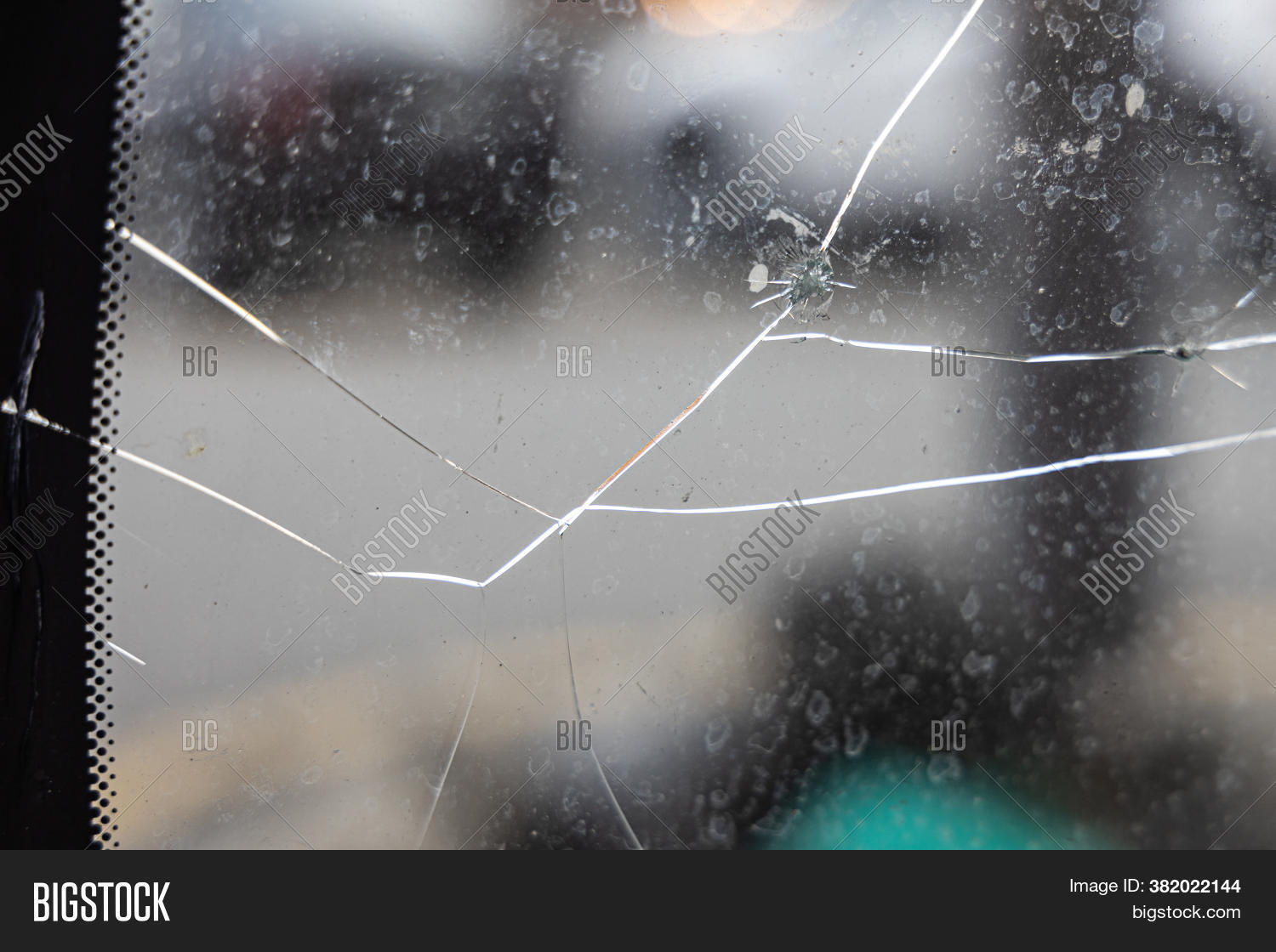 Cracked Windscreen Image & Photo (Free Trial) Bigstock