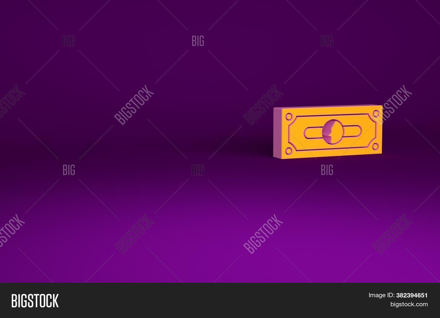 Orange Cash Stack Orange Stacks Paper Image & Photo (Free Trial) | Bigstock