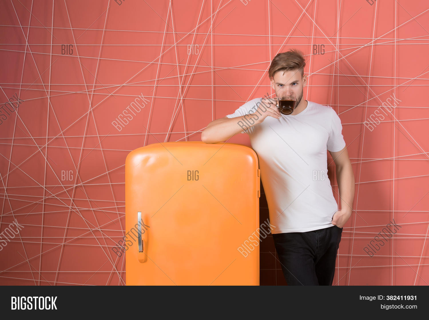 Macho Drink Retro Image & Photo (Free Trial) | Bigstock