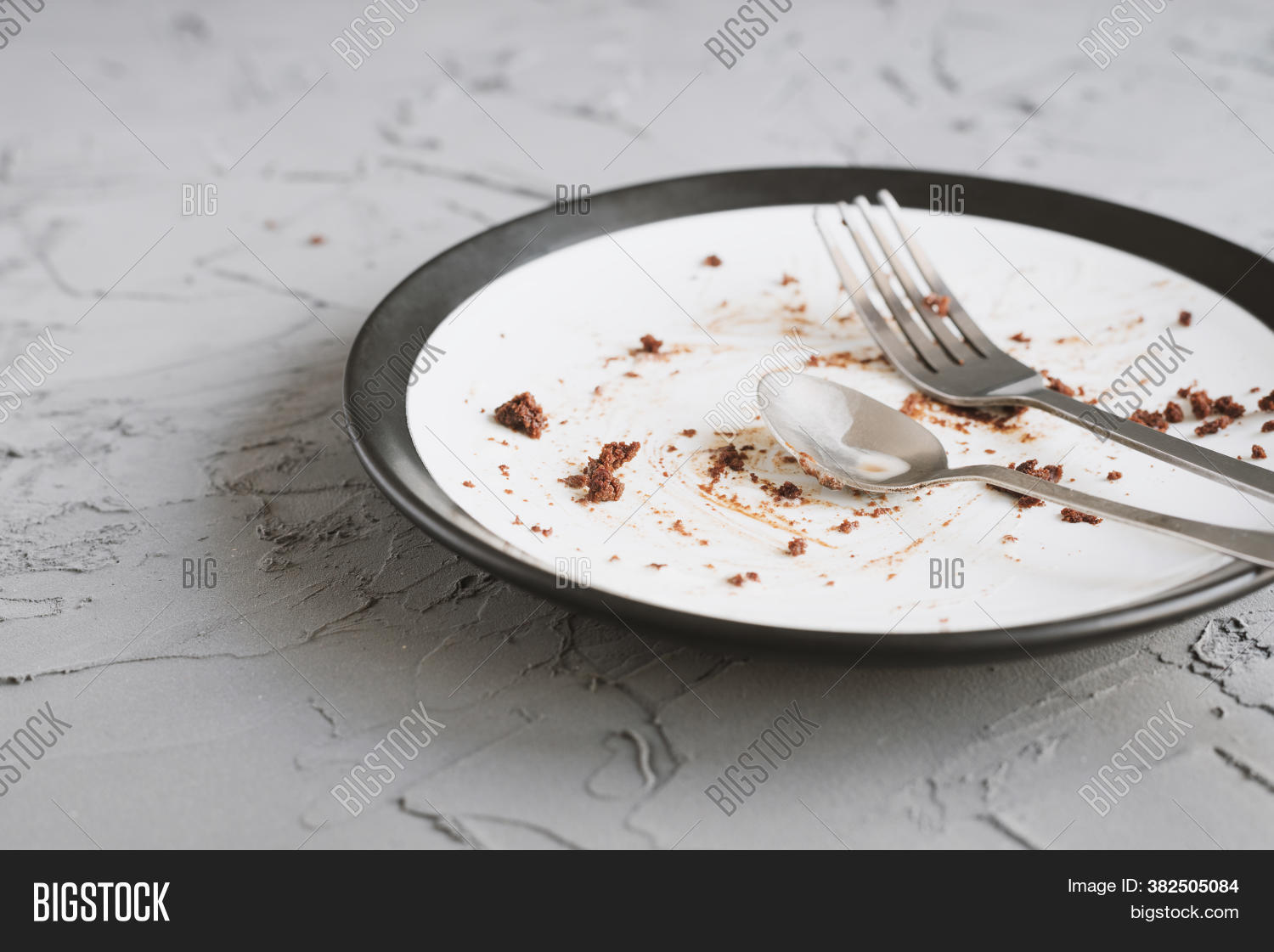 Empty Dirty Plate Some Image & Photo (Free Trial) Bigstock