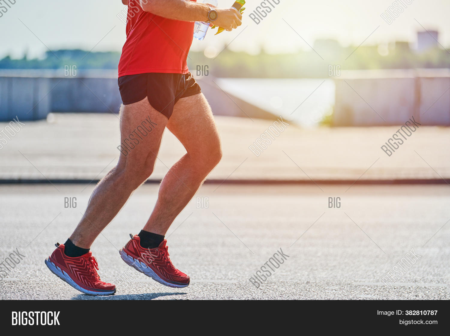 Running Man. Athletic Image & Photo (Free Trial) Bigstock