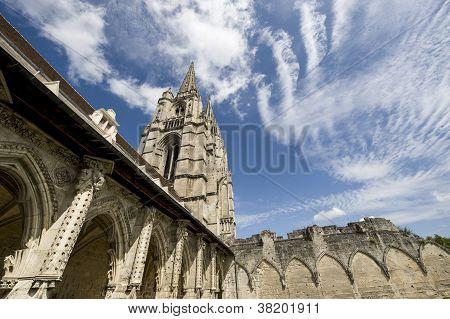 Abbey St-jean-des Vignes w Soissons