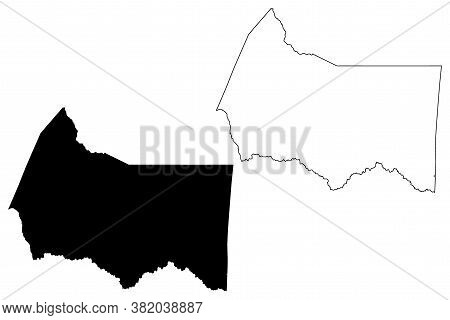 Marion County, Kentucky (u.s. County, United States Of America, Usa, U.s., Us) Map Vector Illustrati