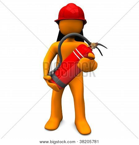 ดับเพลิงกับ Extinguisher