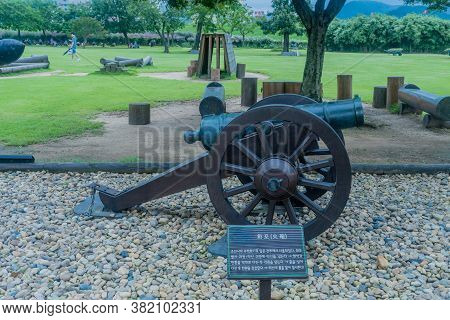 Seosan, South Korea; August 14, 2020: For Editoral Use Only. Old Traditional Joseon Dynasty Korean C