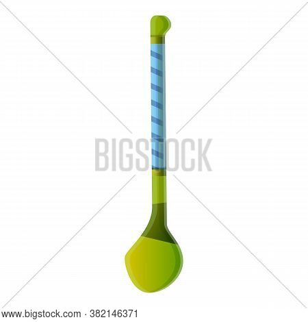Hurling Stick Icon. Cartoon Of Hurling Stick Vector Icon For Web Design Isolated On White Background