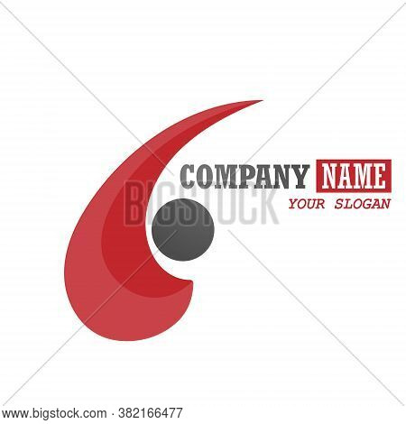 Logo Template. Vector Illustration For Logo, Logo Or Sticker, For Graphic And Print Design