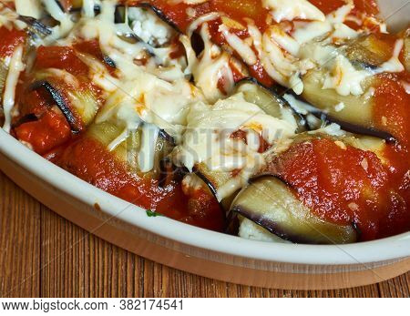 Eggplant Lasagna Rolls