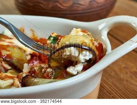 Eggplant Lasagna Rolls