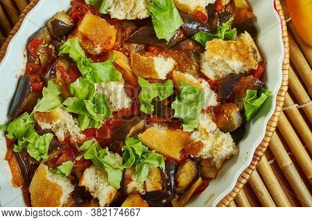 Italian Aubergine Traybake