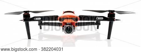 Winneconne , Wi - 9 August 2020:  A Package Of Autel Evo 2 Drone On An Isolated Background.