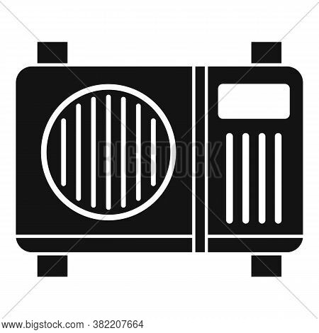 Fan Air Conditioner Icon. Simple Illustration Of Fan Air Conditioner Vector Icon For Web Design Isol