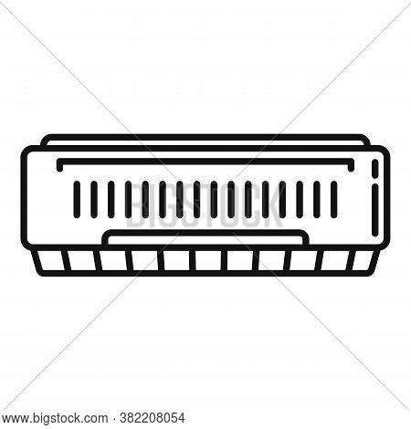 Room Air Conditioner Icon. Outline Room Air Conditioner Vector Icon For Web Design Isolated On White