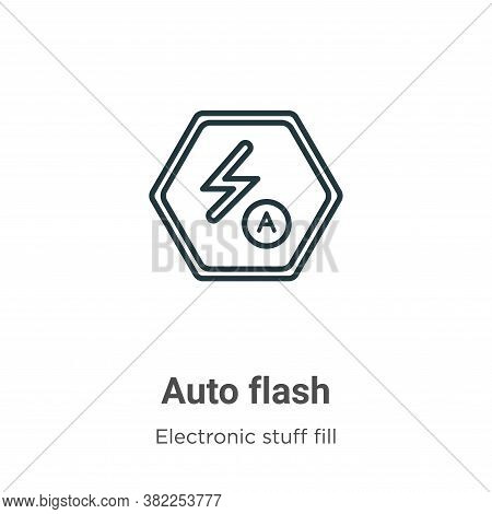 Auto Flash Icon Vector & Photo (Free Trial) | Bigstock