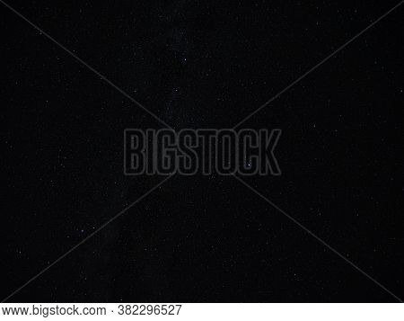 Under The Milky Way Galaxy, Stars And Star Clusters