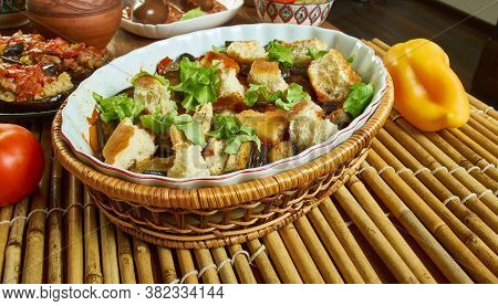 Italian Aubergine Traybake