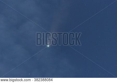 Comet C/2020 F3 Neowise At Vancouver British Columbia Canada