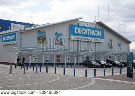 The Decathlon Store At Westquay Retail Park In The Uk, Taken On The 10th July 2020