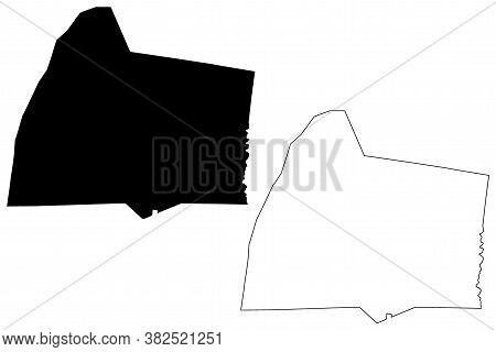 Simpson County, Kentucky (u.s. County, United States Of America, Usa, U.s., Us) Map Vector Illustrat